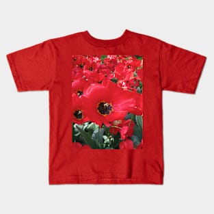 Tulip Time in Canberra Australia 4 Kids T-Shirt